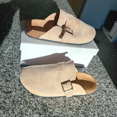 Mules femme beige 41